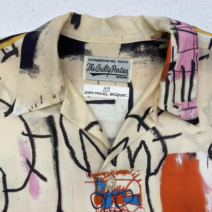 【中古】WACKOMARIA | ワコマリア hawaiian shirt s/s type-3:jean-michel-basquiat 半袖シャツ サイズ：M【加古川店】