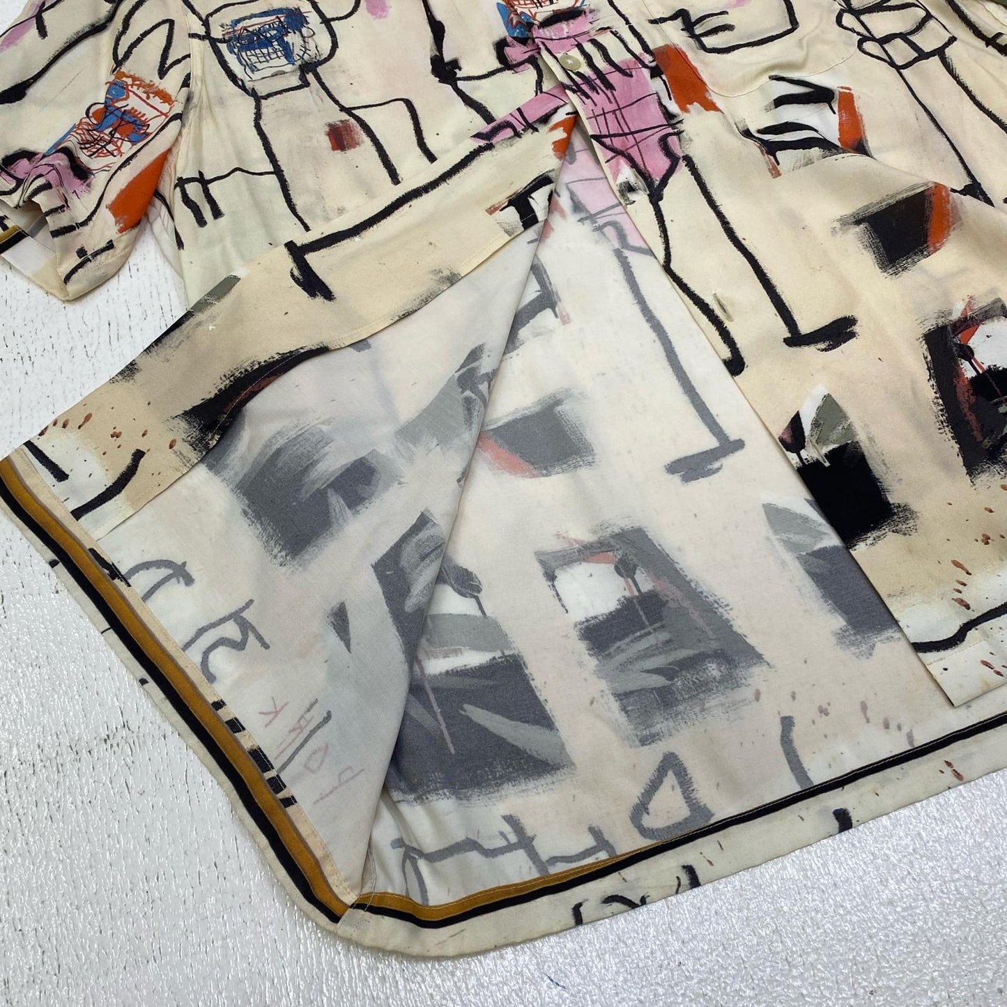 【中古】WACKOMARIA | ワコマリア hawaiian shirt s/s type-3:jean-michel-basquiat 半袖シャツ サイズ：M【加古川店】