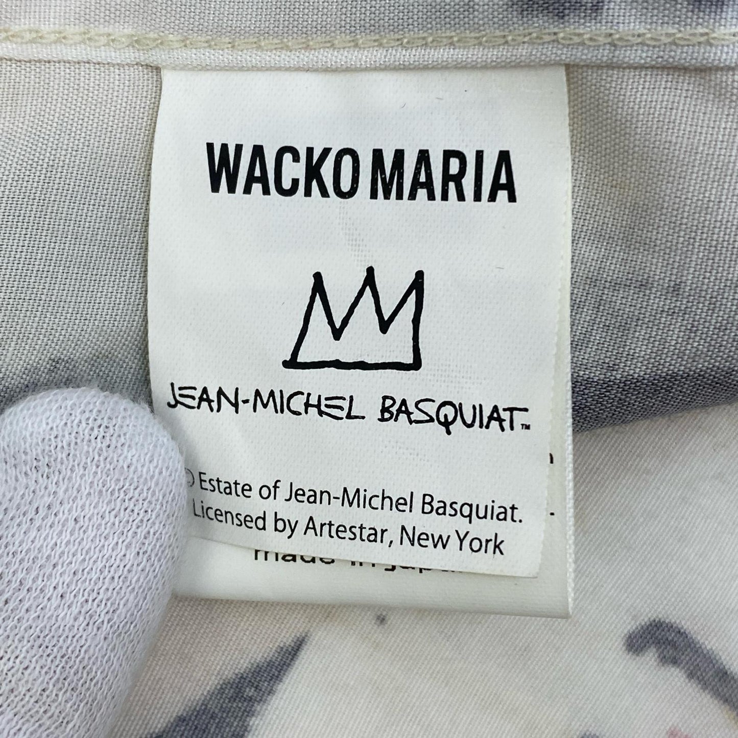 【中古】WACKOMARIA | ワコマリア hawaiian shirt s/s type-3:jean-michel-basquiat 半袖シャツ サイズ：M【加古川店】