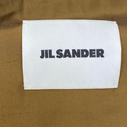 【中古】JIL SANDER | ジルサンダー ZIP UP VEST その他アウター j22fb0137 j40045 ブラウン サイズ：46【加古川店】