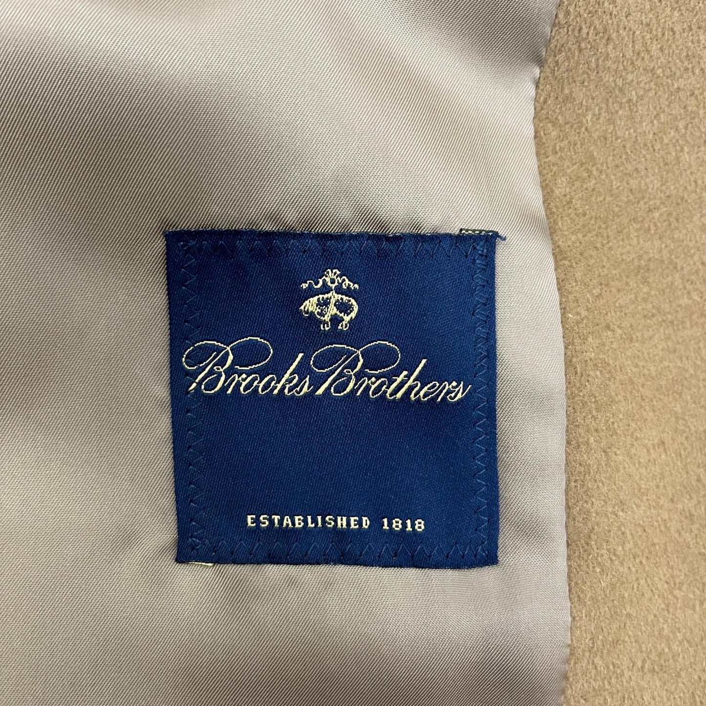 【中古】Brooks Brothers | ブルックスブラザーズ カシミヤ ステンカラーコート 61-51-3030 ブラウン【加古川店】