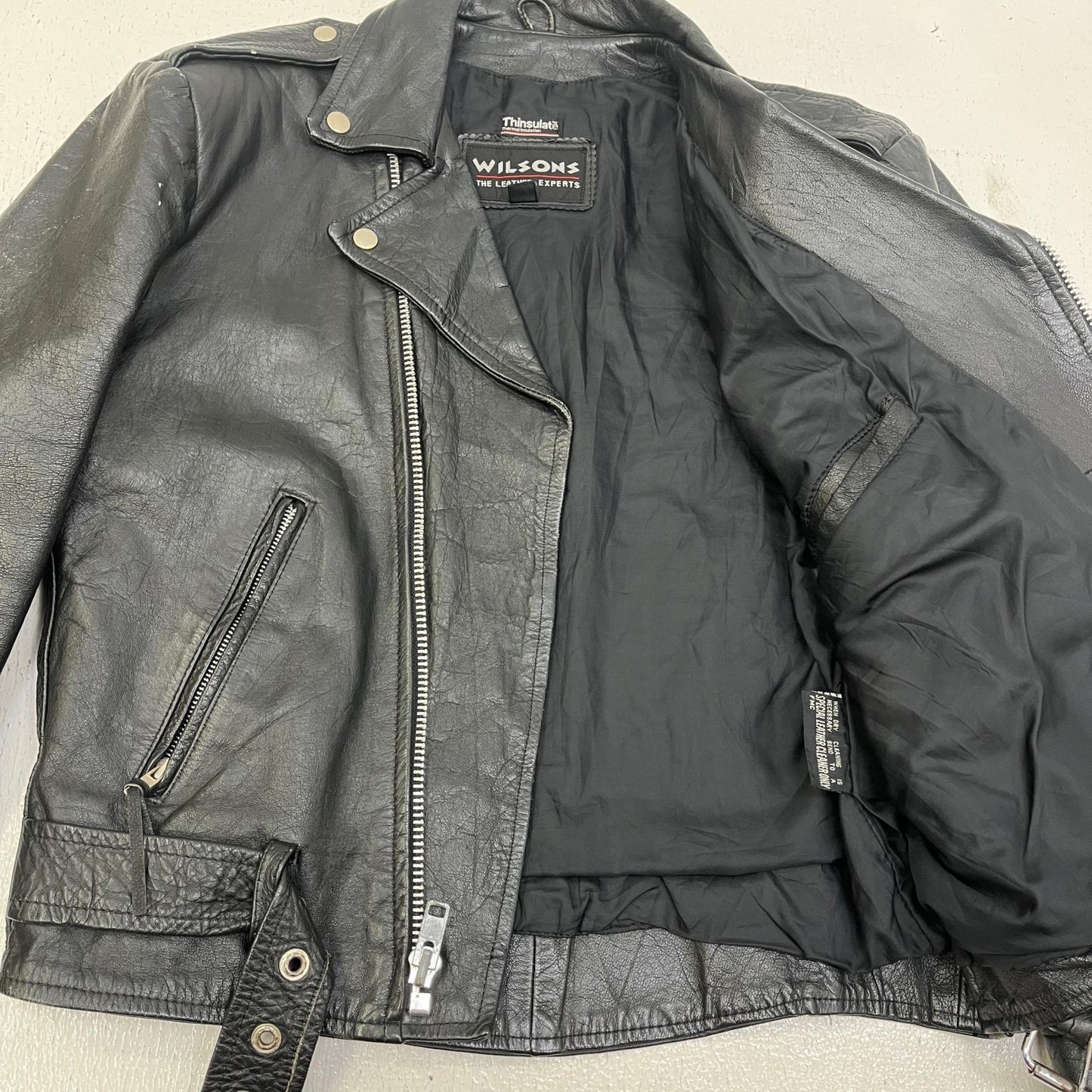 【中古】wilson | ウィルソン レザー ブラック サイズ：M【加古川店】