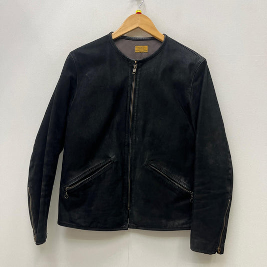 【中古】BROWN by 2-tacs | ブラウンバイツータックス 'Horsehide Riders Jacket' レザー B8-J004 ブラック サイズ：M【加古川店】