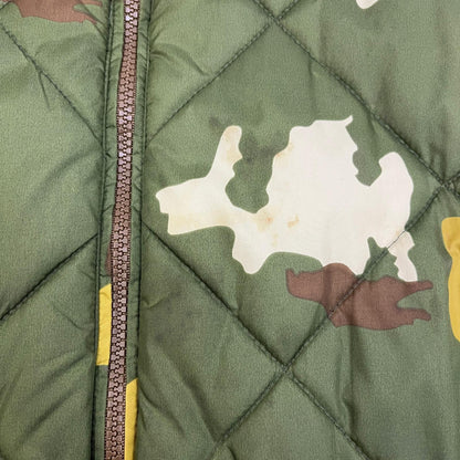 【中古】STUSSY | ステューシー quilting reversible jacket その他アウター カーキ サイズ：M【加古川店】