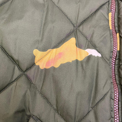 【中古】STUSSY | ステューシー quilting reversible jacket その他アウター カーキ サイズ：M【加古川店】