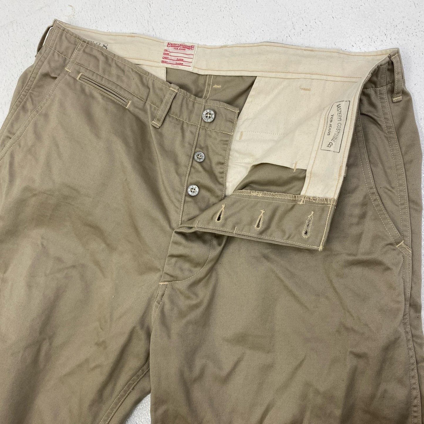 【中古】TCB JEANS | ティーシービ Stay Gold Chino チノパンツ ベージュ サイズ：38【加古川店】