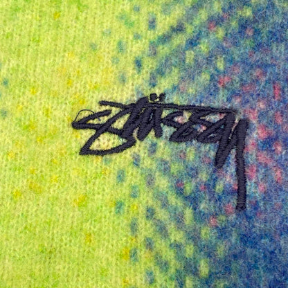 【中古】STUSSY | ステューシー Gradient Dot Brushed Sweater ニット 117210 マルチカラー サイズ：M【加古川店】