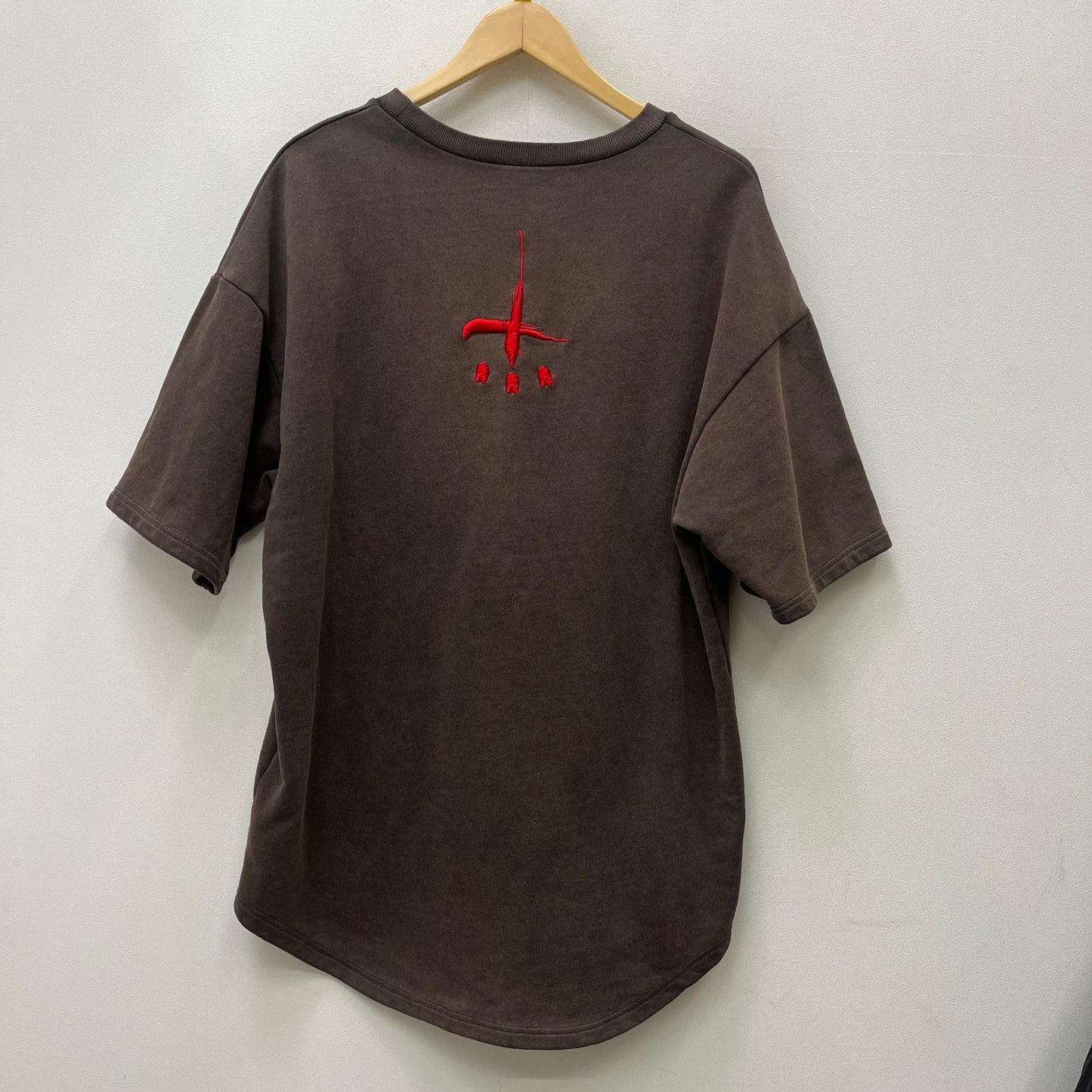 【中古】CVTVLIST | カタリスト usualスウェット 半袖Ｔシャツ ブラウン サイズ：L【加古川店】