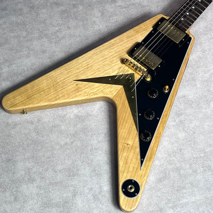 【中古】 Gibson Custom Shop | ギブソンカスタムショップ 楽器 1958 Korina Flying V Reissue VOS Natural Black Pickguard 2023年製【加古川店】