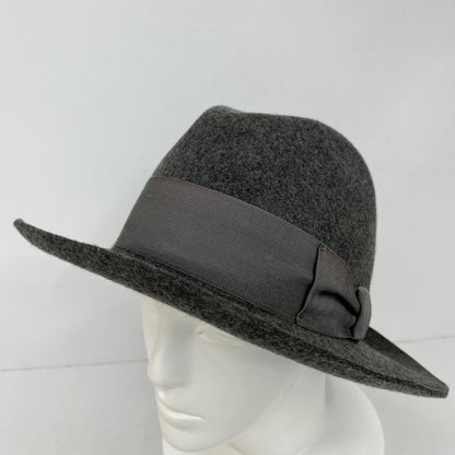【中古】Borsalino | ボルサリーノ ﾌｪﾙﾄﾊｯﾄ ハット グレー サイズ：M【加古川店】