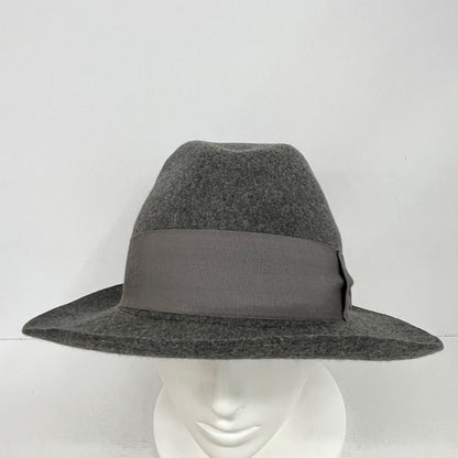 【中古】Borsalino | ボルサリーノ ﾌｪﾙﾄﾊｯﾄ ハット グレー サイズ：M【加古川店】
