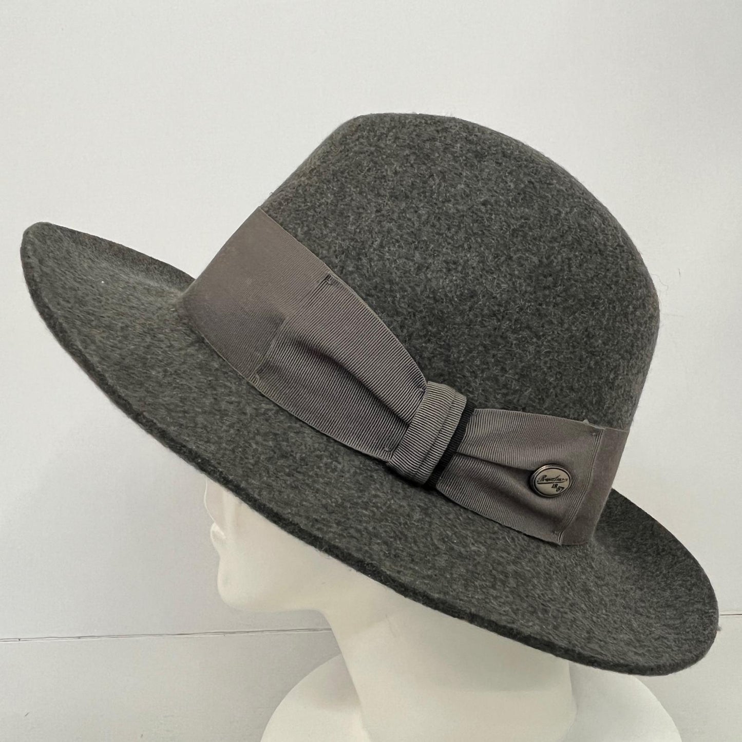 【中古】Borsalino | ボルサリーノ ﾌｪﾙﾄﾊｯﾄ ハット グレー サイズ：M【加古川店】