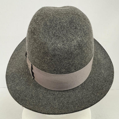【中古】Borsalino | ボルサリーノ ﾌｪﾙﾄﾊｯﾄ ハット グレー サイズ：M【加古川店】