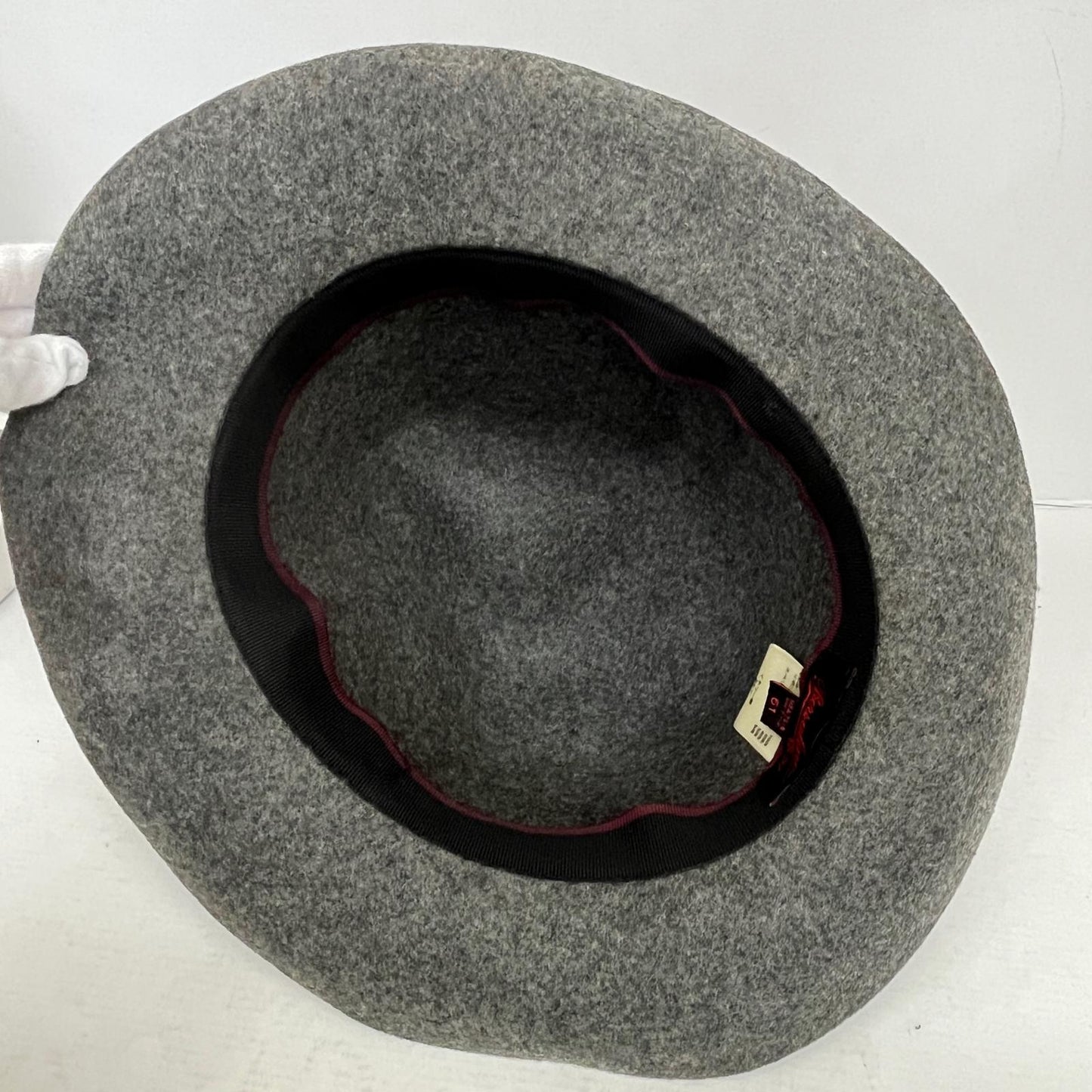 【中古】Borsalino | ボルサリーノ ﾌｪﾙﾄﾊｯﾄ ハット グレー サイズ：M【加古川店】