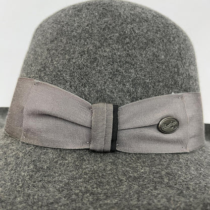 【中古】Borsalino | ボルサリーノ ﾌｪﾙﾄﾊｯﾄ ハット グレー サイズ：M【加古川店】