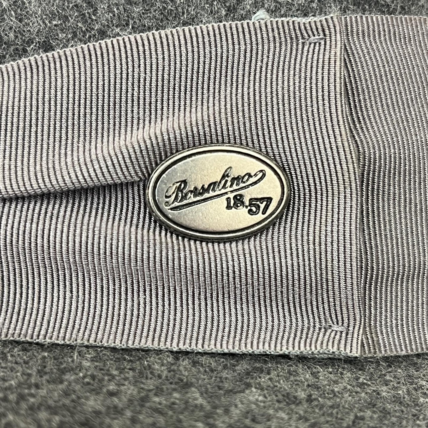 【中古】Borsalino | ボルサリーノ ﾌｪﾙﾄﾊｯﾄ ハット グレー サイズ：M【加古川店】