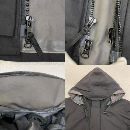 【中古】MILITARY衣料 | ミリタリーイリョウ U.S.NAVY GORE-TEX PARKA マウンテンパーカー 8415-01-663-8130 ブラック サイズ：XXS【加古川店】