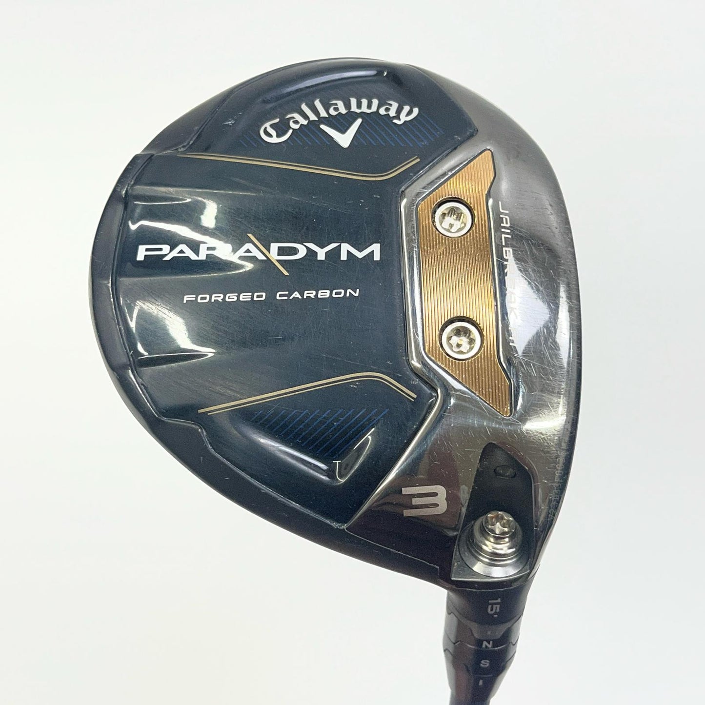 【中古】【ゴルフ用品】 Callaway | キャロウェイ シャフト長(in):約約43inch PARADYM(2023) 3W 15 シャフト:VENTUS TR 5-S フレックス:S ヘッドカバー付属【加古川店】