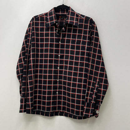 【中古】VINTAGE衣料 | ヴィンテージイリョウ john weitz:cotton check shirt 長袖シャツ サイズ：M【加古川店】