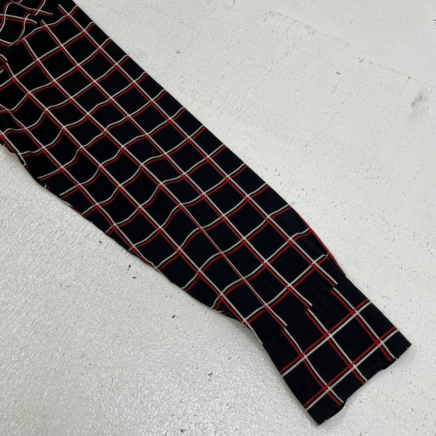 【中古】VINTAGE衣料 | ヴィンテージイリョウ john weitz:cotton check shirt 長袖シャツ サイズ：M【加古川店】