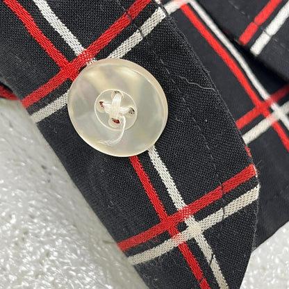 【中古】VINTAGE衣料 | ヴィンテージイリョウ john weitz:cotton check shirt 長袖シャツ サイズ：M【加古川店】