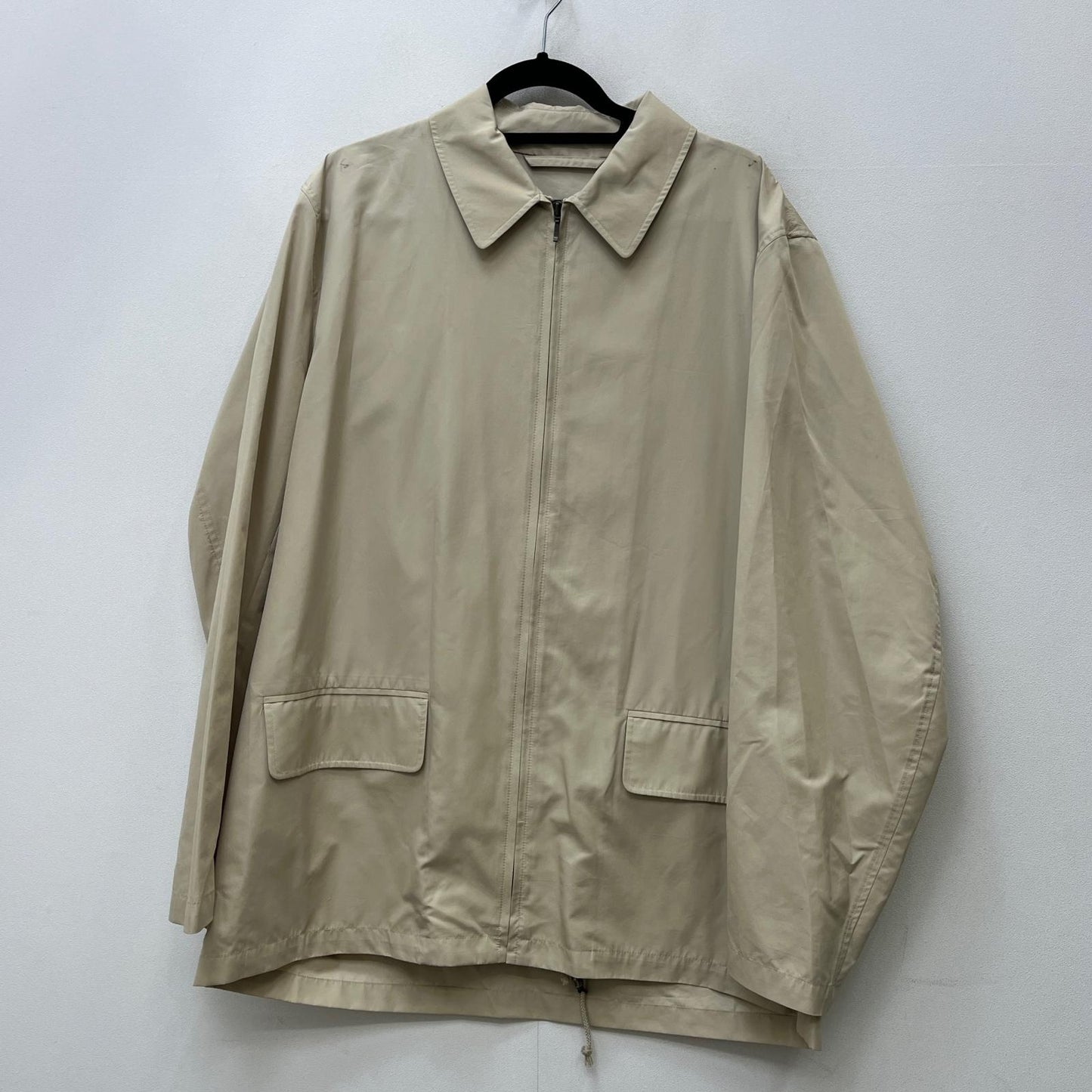 【中古】BURBERRY LONDON | バーバリーロンドン nylon zip up jacket ナイロンジャケット ベージュ サイズ：L【加古川店】