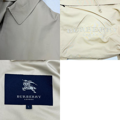 【中古】BURBERRY LONDON | バーバリーロンドン nylon zip up jacket ナイロンジャケット ベージュ サイズ：L【加古川店】