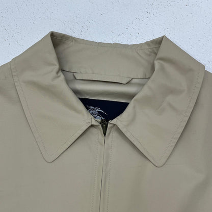 【中古】BURBERRY LONDON | バーバリーロンドン nylon zip up jacket ナイロンジャケット ベージュ サイズ：L【加古川店】