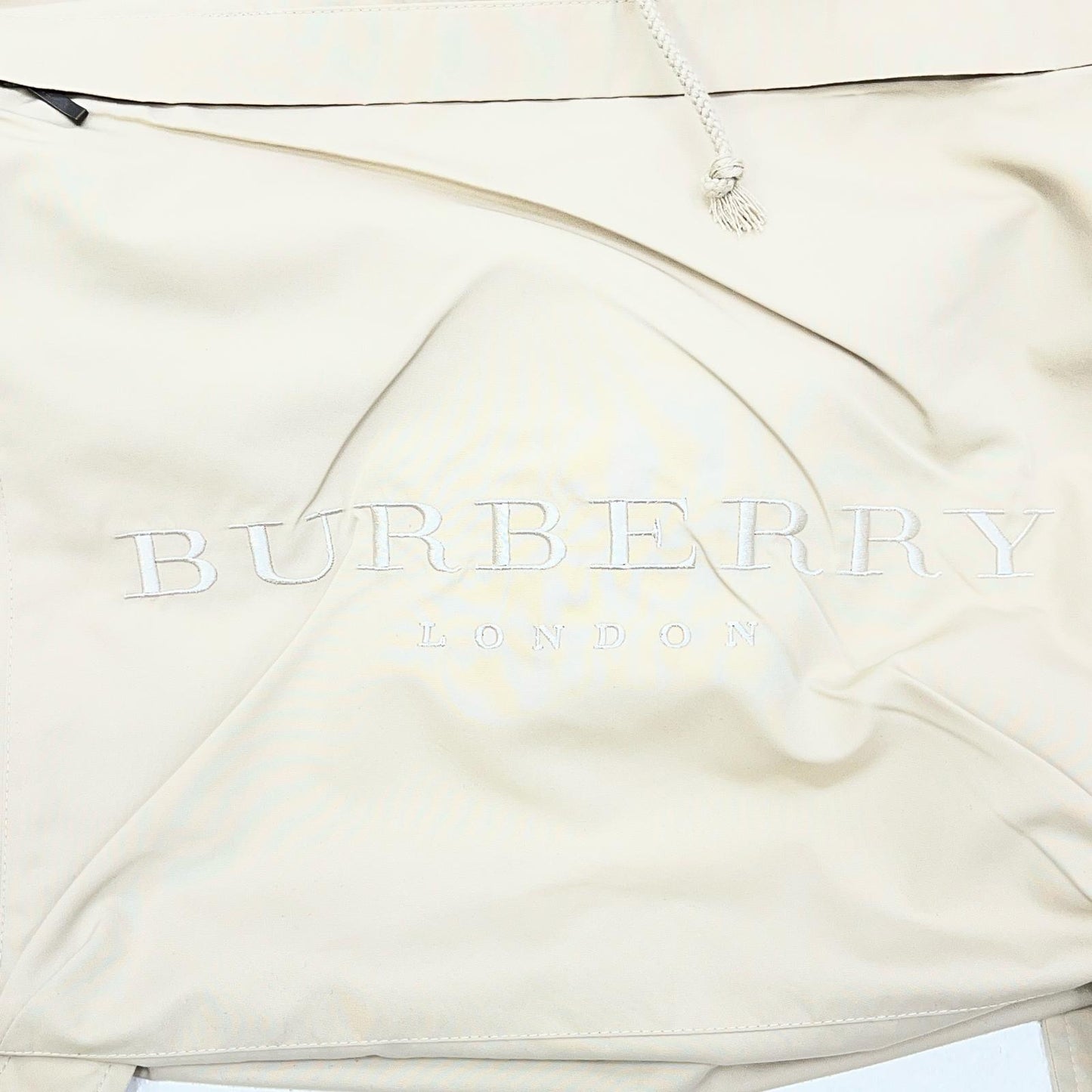 【中古】BURBERRY LONDON | バーバリーロンドン nylon zip up jacket ナイロンジャケット ベージュ サイズ：L【加古川店】