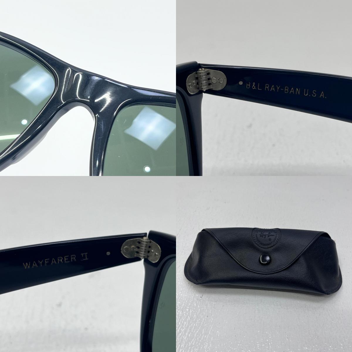 【中古】RAY BAN | レイバン B&L WAY FARER I サングラス ブラック【加古川店】