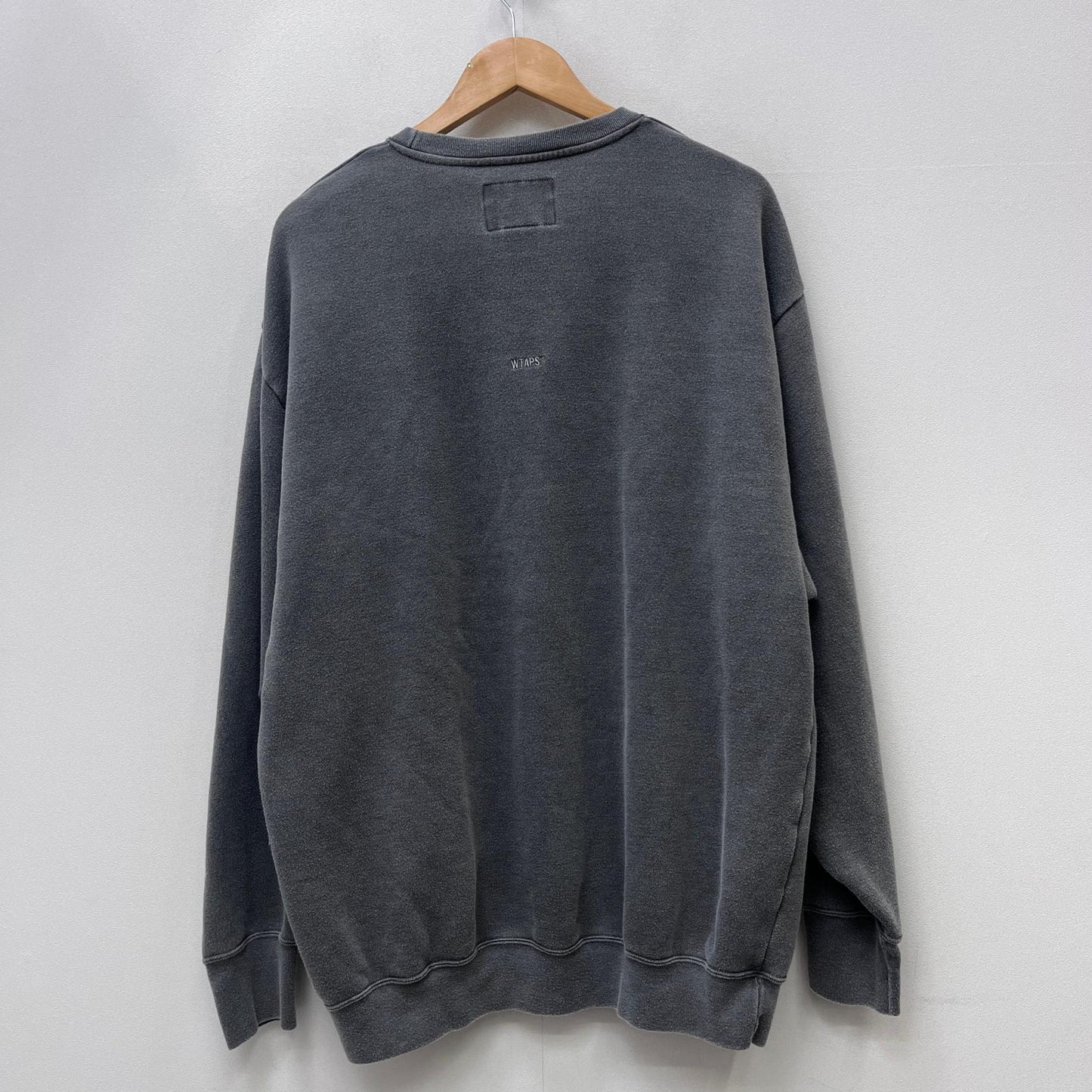 【中古】W)TAPS | ダブルタップス SIGN-OD SWEATER CTPL スウェット 252ATDT-CSM03 グレー サイズ：4【加古川店】