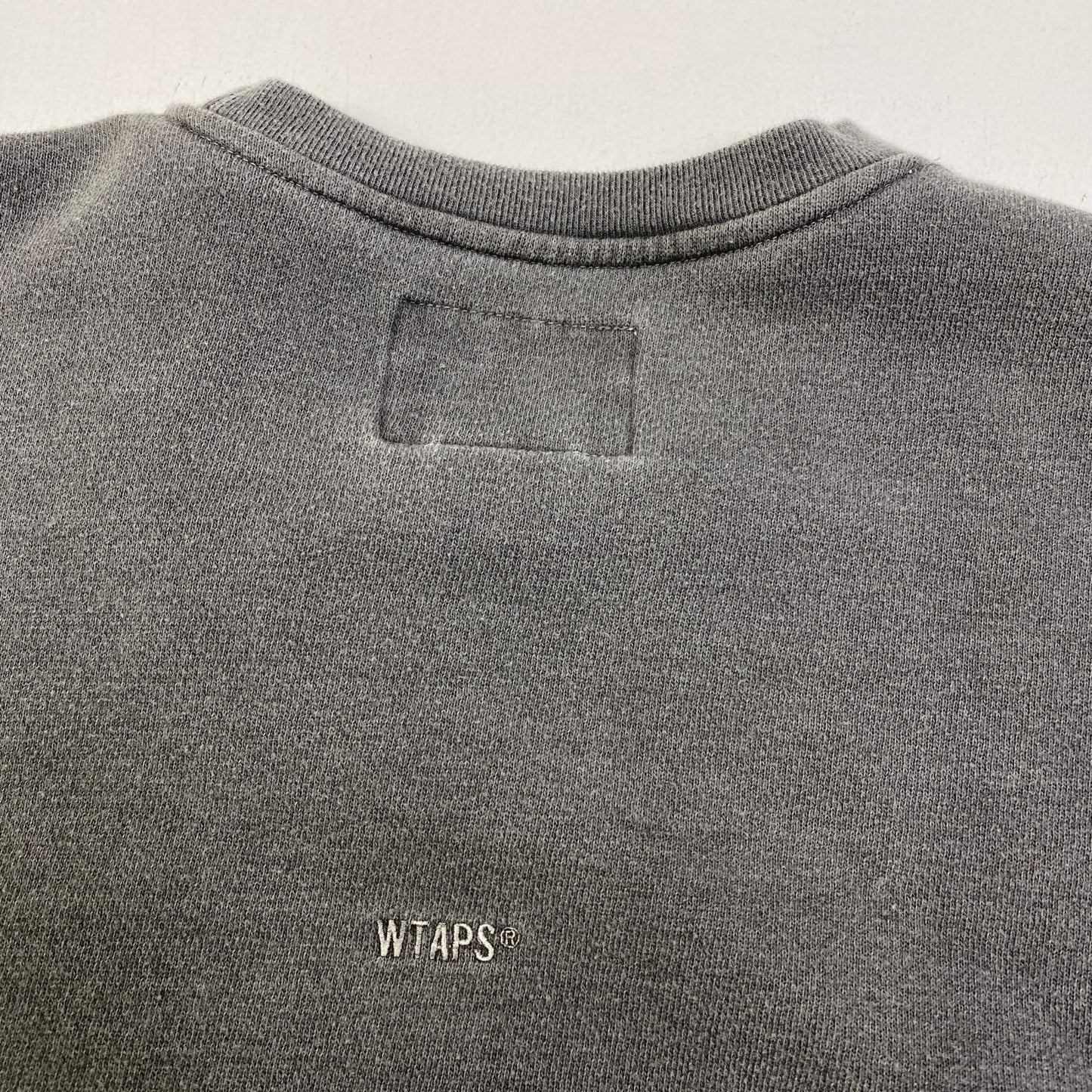 【中古】W)TAPS | ダブルタップス SIGN-OD SWEATER CTPL スウェット 252ATDT-CSM03 グレー サイズ：4【加古川店】