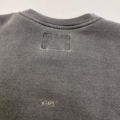 【中古】W)TAPS | ダブルタップス SIGN-OD SWEATER CTPL スウェット 252ATDT-CSM03 グレー サイズ：4【加古川店】