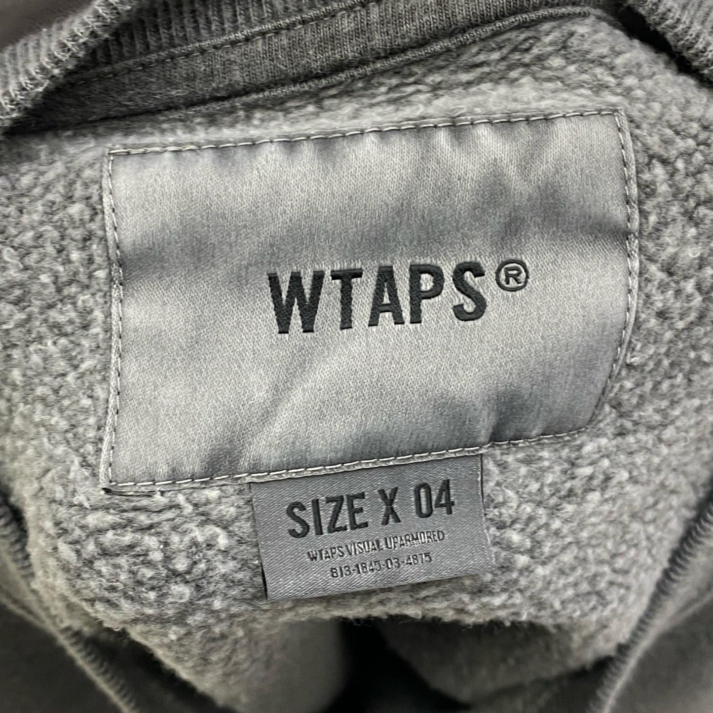 【中古】W)TAPS | ダブルタップス SIGN-OD SWEATER CTPL スウェット 252ATDT-CSM03 グレー サイズ：4【加古川店】