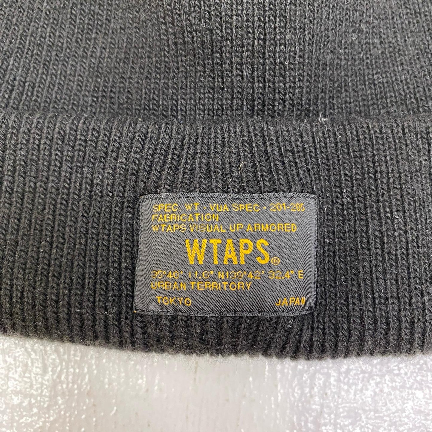 【中古】W)TAPS | ダブルタップス FGZ BEANIE ALNY ニットキャップ 252MADT-HT02 ブラック【加古川店】