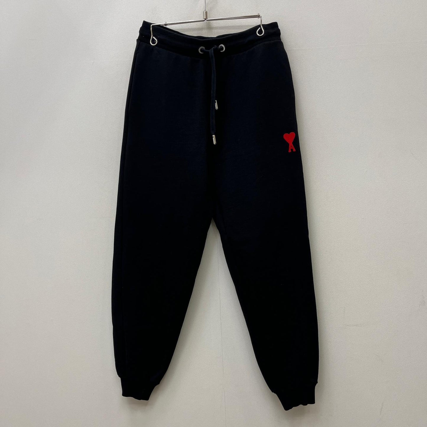 【中古】AMI | アミ ｵｰｶﾞﾆｯｸｺｯﾄﾝ ﾄﾗｯｸﾊﾟﾝﾂ パンツ UTR204-747 ブラック サイズ：S【加古川店】