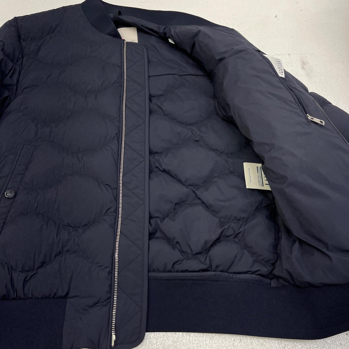 【中古】MONCLER | モンクレール BORELY 国内正規品 ダウンジャケット F10911A50300 53132 ダークネイビー サイズ：2【加古川店】