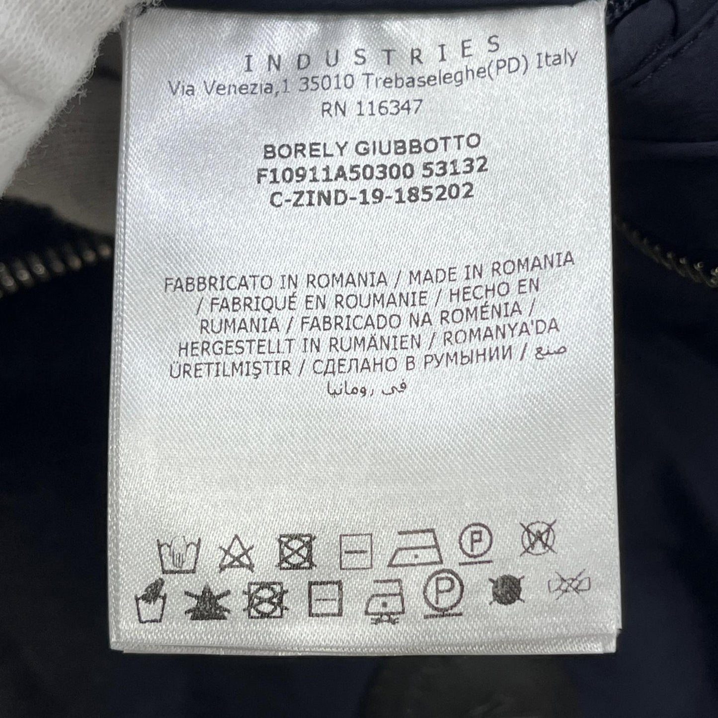 【中古】MONCLER | モンクレール BORELY 国内正規品 ダウンジャケット F10911A50300 53132 ダークネイビー サイズ：2【加古川店】