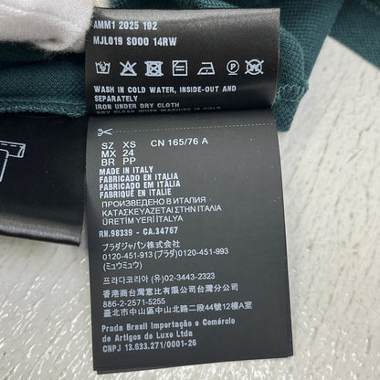 【中古】Miu Miu | ミュウ ミュウ Cotton Piqu Polo Shirt ポロシャツ MJL019 サイズ：XS【加古川店】