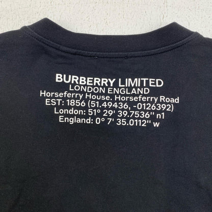 【中古】BURBERRY | バーバリー SHARK GRAFFIC S/S TEE 半袖Ｔシャツ PTSIC931BRA ブラック サイズ：M【加古川店】