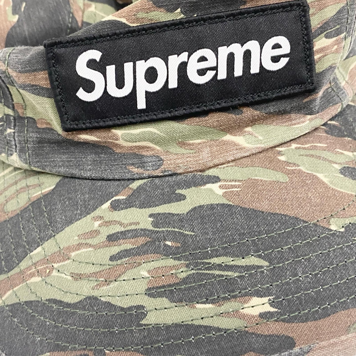 supreme シュプリーム Military Camp Cap キャップ カモ Fサイズ 24SS