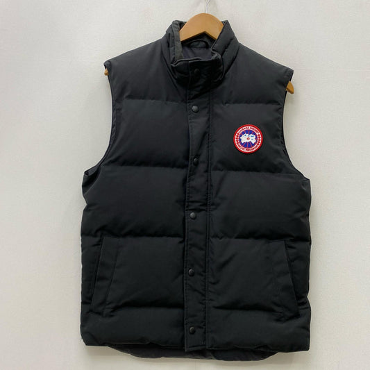 【中古】CANADA GOOSE | カナダグース GARSON VEST ｻｻﾞﾋﾞｰﾘｰｸﾞ国内正規 ダウンベスト 4151M ブラック サイズ：M【加古川店】