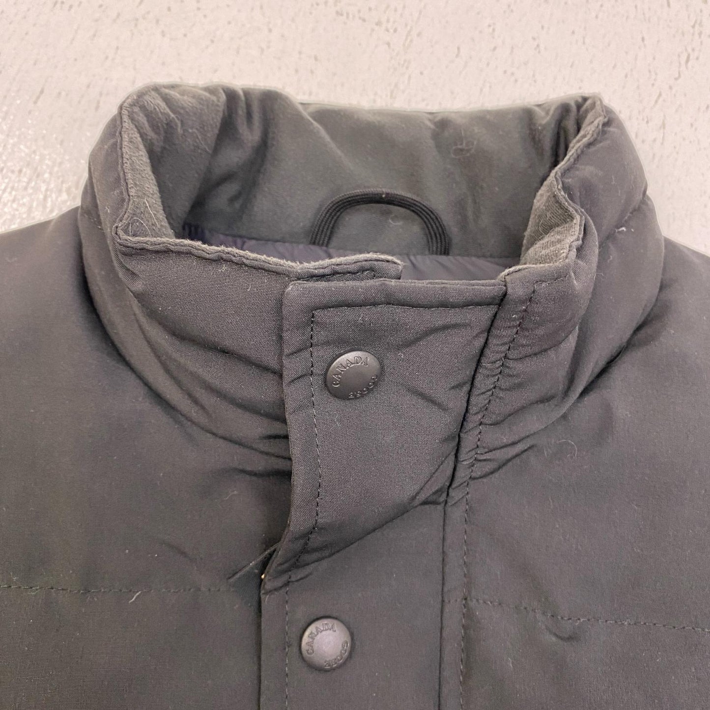 【中古】CANADA GOOSE | カナダグース GARSON VEST ｻｻﾞﾋﾞｰﾘｰｸﾞ国内正規 ダウンベスト 4151M ブラック サイズ：M【加古川店】