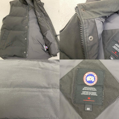 【中古】CANADA GOOSE | カナダグース GARSON VEST ｻｻﾞﾋﾞｰﾘｰｸﾞ国内正規 ダウンベスト 4151M ブラック サイズ：M【加古川店】