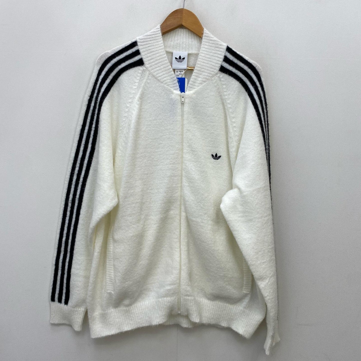 【中古】adidas Originals | アディダスオリジナルス SST トラックトップ ニット ブルゾン KD9397 ホワイト サイズ：XXL【加古川店】