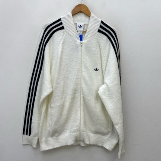 【中古】adidas Originals | アディダスオリジナルス SST トラックトップ ニット ブルゾン KD9397 ホワイト サイズ：XXL【加古川店】