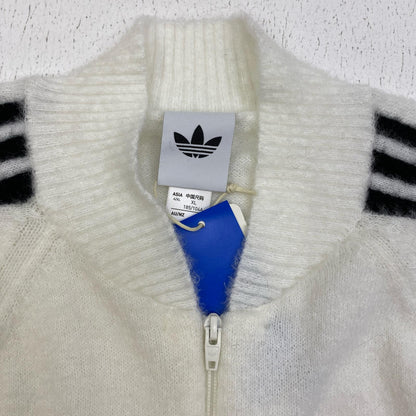 【中古】adidas Originals | アディダスオリジナルス SST トラックトップ ニット ブルゾン KD9397 ホワイト サイズ：XXL【加古川店】