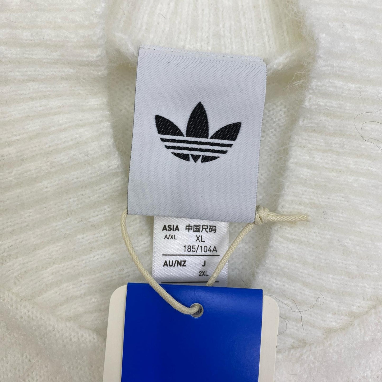 【中古】adidas Originals | アディダスオリジナルス SST トラックトップ ニット ブルゾン KD9397 ホワイト サイズ：XXL【加古川店】