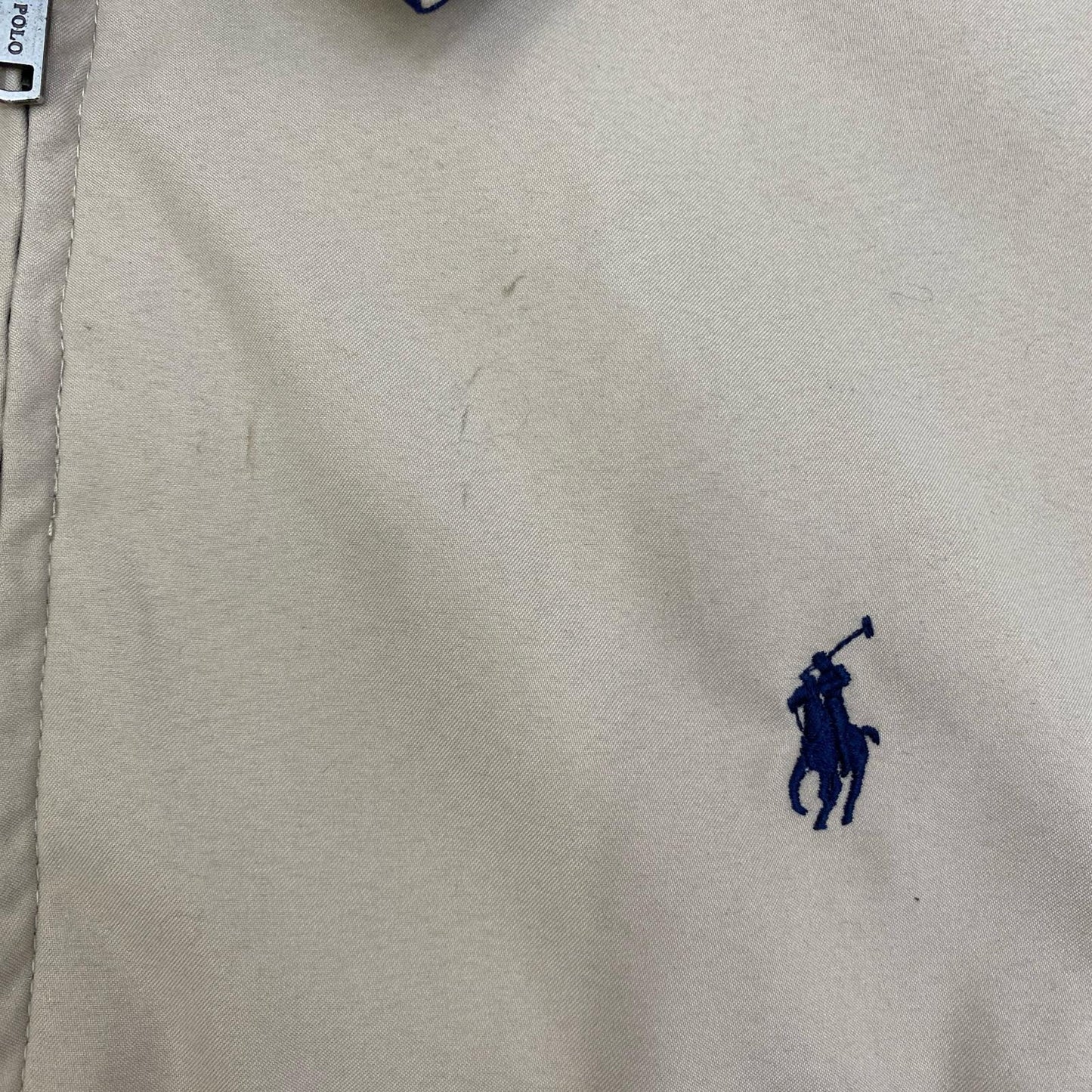 【中古】POLO RALPH LAUREN | ポロ・ラルフローレン スイングトップ ベージュ サイズ：XXL【加古川店】