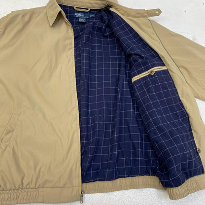 【中古】POLO RALPH LAUREN | ポロ・ラルフローレン スイングトップ ベージュ サイズ：XXL【加古川店】